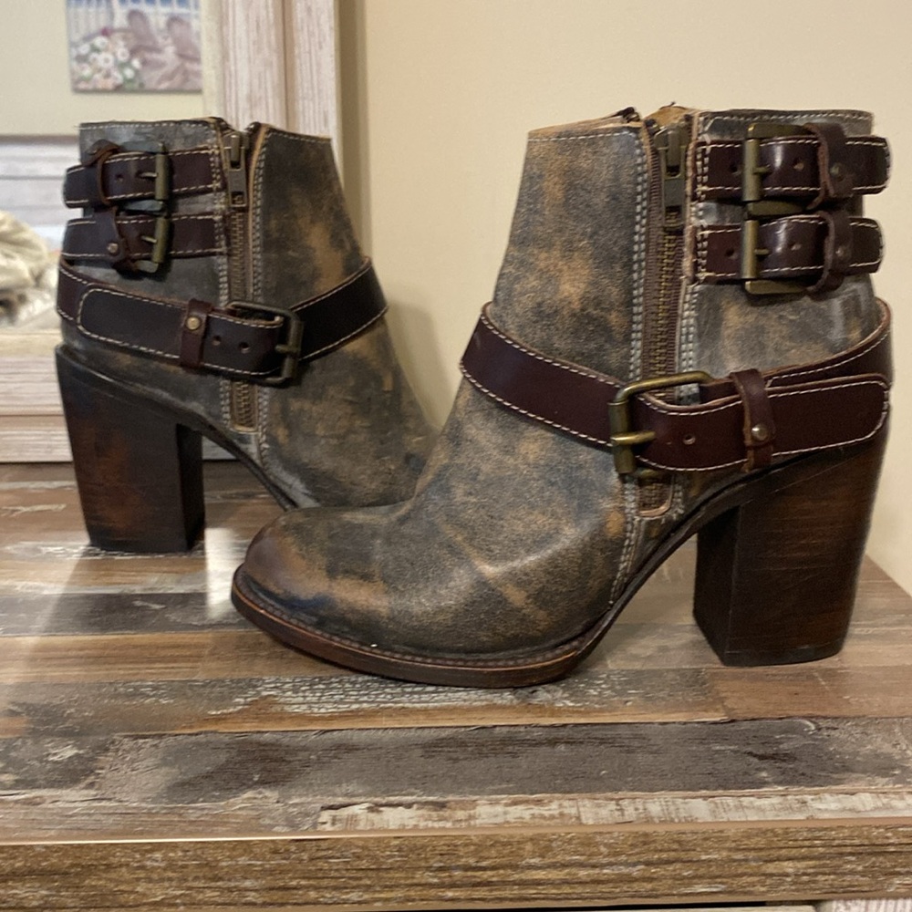 🔥🔥 Freebird Boots Boho Booties Neutral Colors